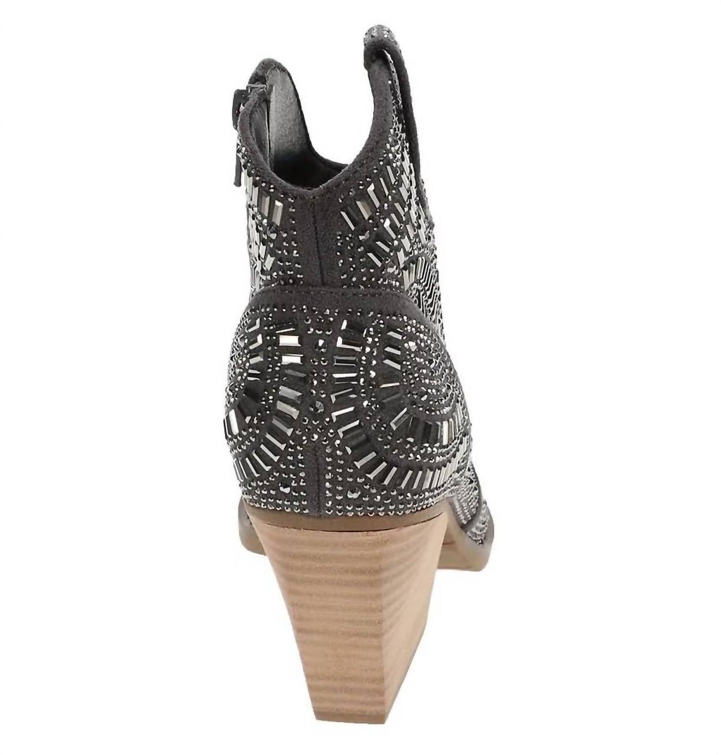 Very G - Women's One Day Zip Side Bling Short Boot