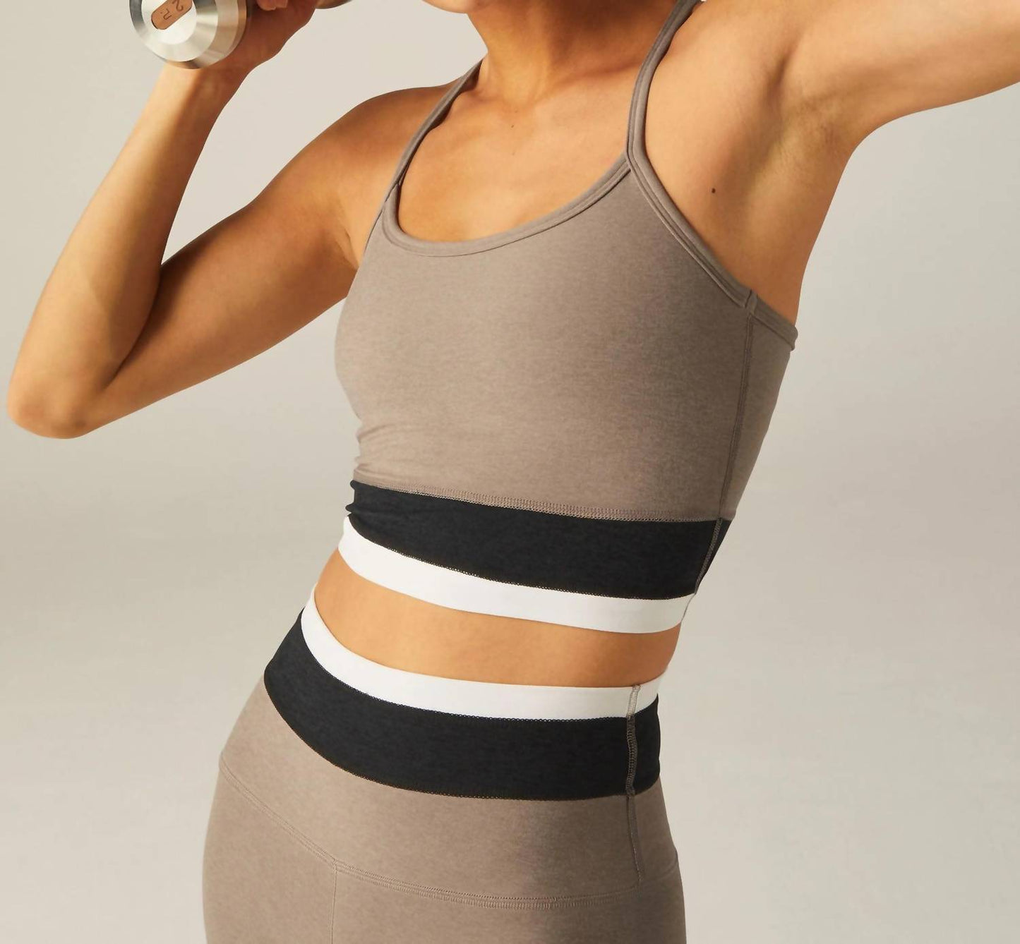 Beyond Yoga - Spacedye Horizon Colorblock High Cropped Tank Top