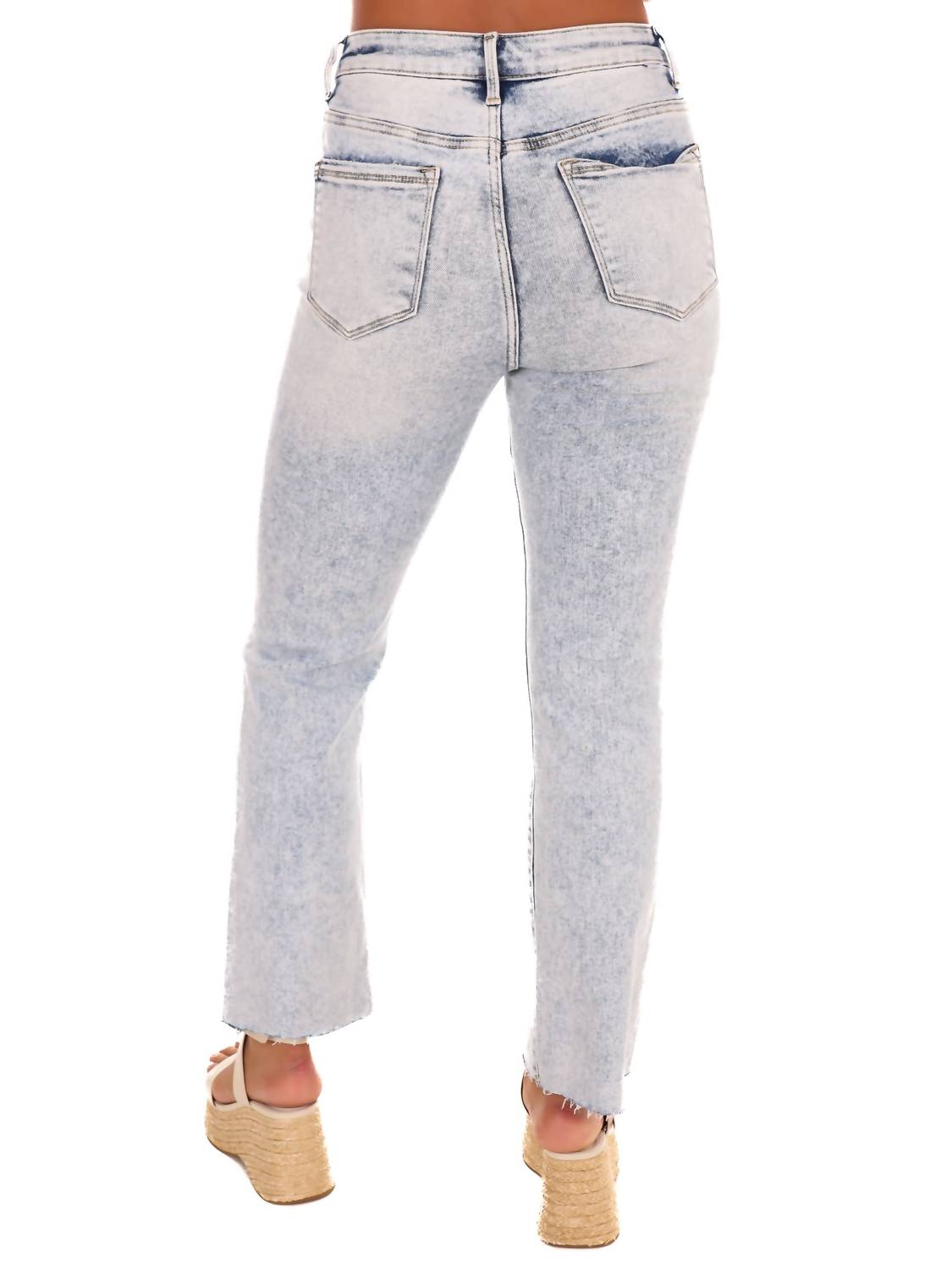 Risen - Raised Like That High Rise Ankle Jeans