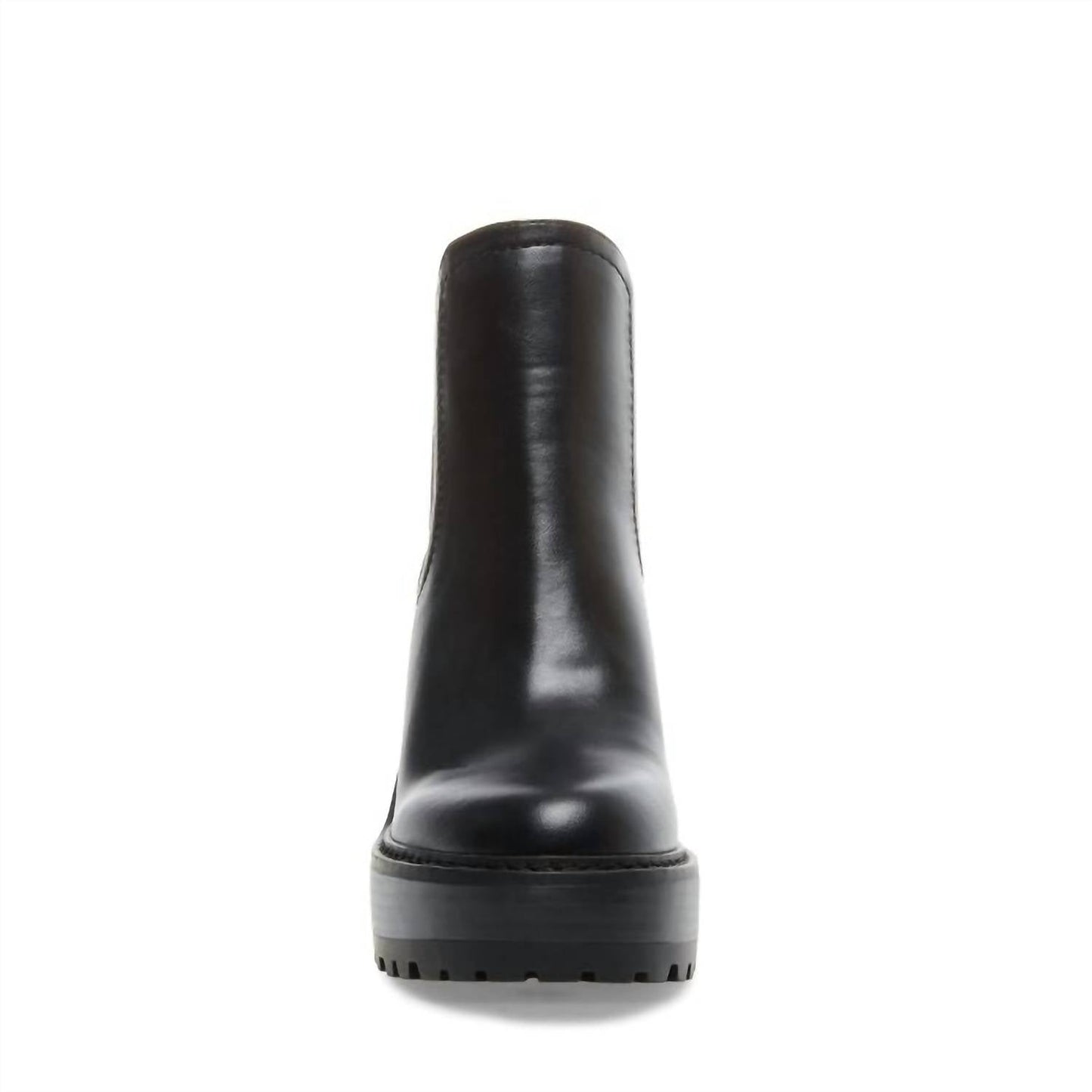 Steve Madden - Women's Lug Sole Stacked Heel Bootie