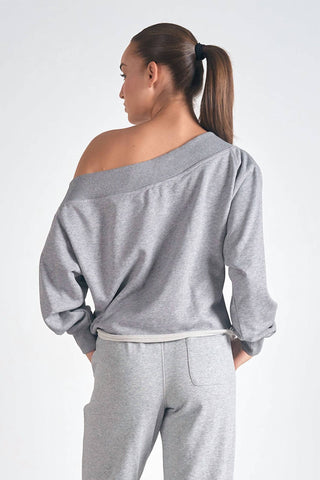 Elan - LS Off Shoulder Top