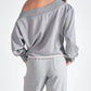 Elan - LS Off Shoulder Top