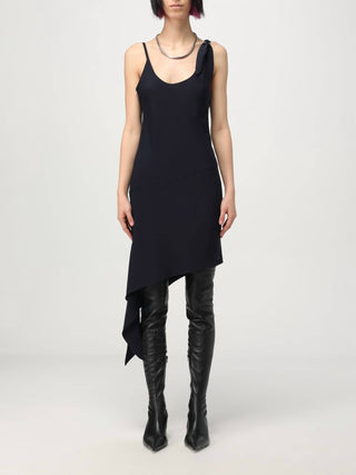 Courreges - Knot Tech Crepe Dress