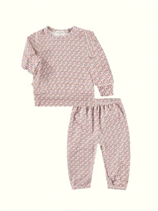 Paigelauren - Kid's Hacci Polkadot Loungewear
