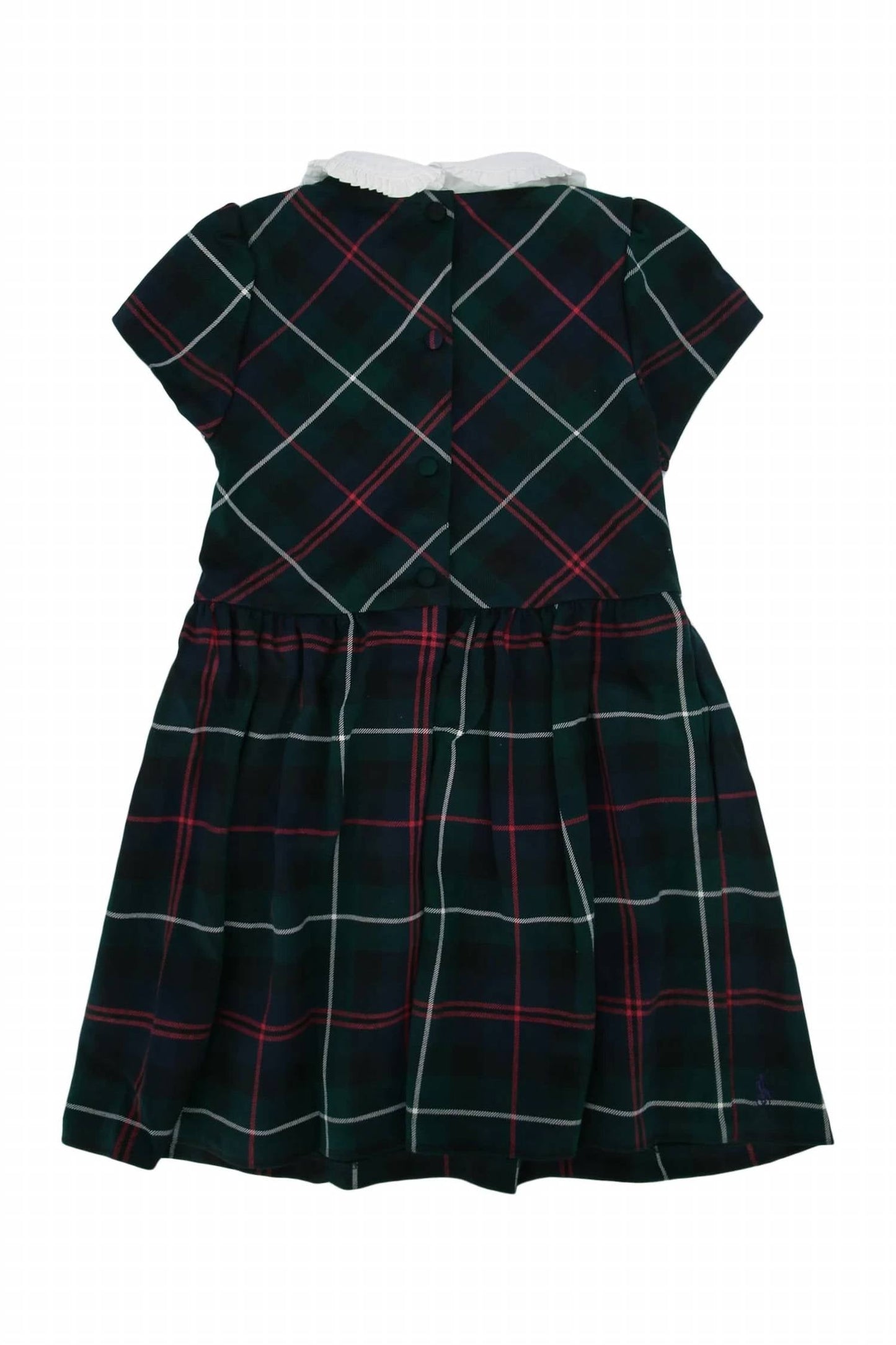 Polo Ralph Lauren - Girls Plaid Ponte Dress