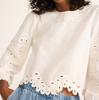 Z Supply - Ambroise Eyelet Top