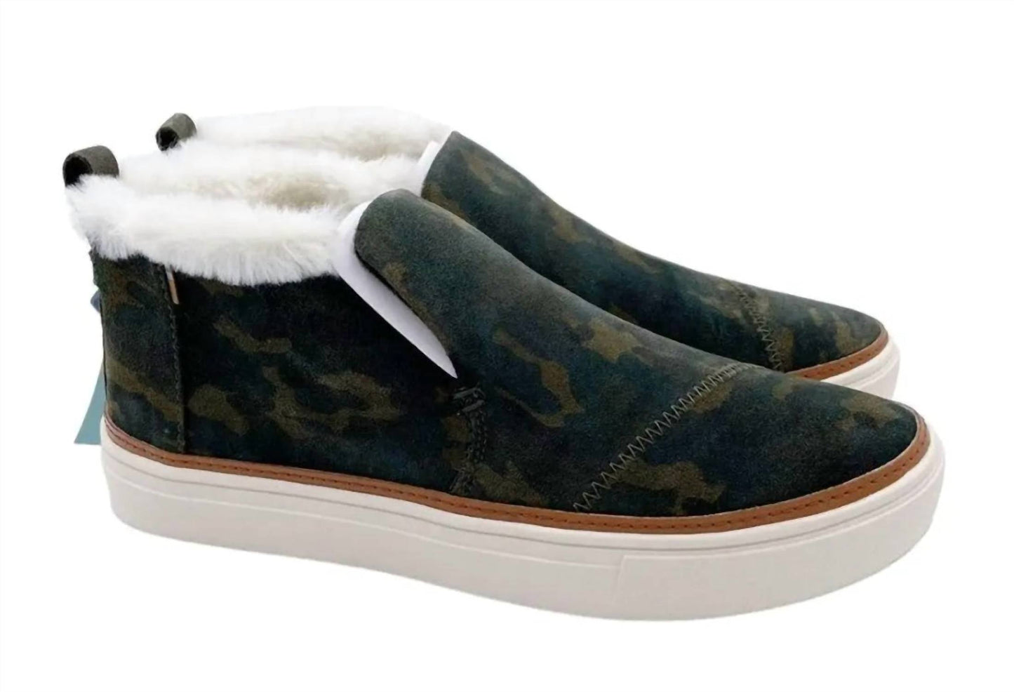 Toms - Women's Paxton Faur Fur Slip On Sneaker