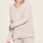 Barefoot Dreams - CozyChic Ultra Lite V-Neck Hi-Low Pullover Top