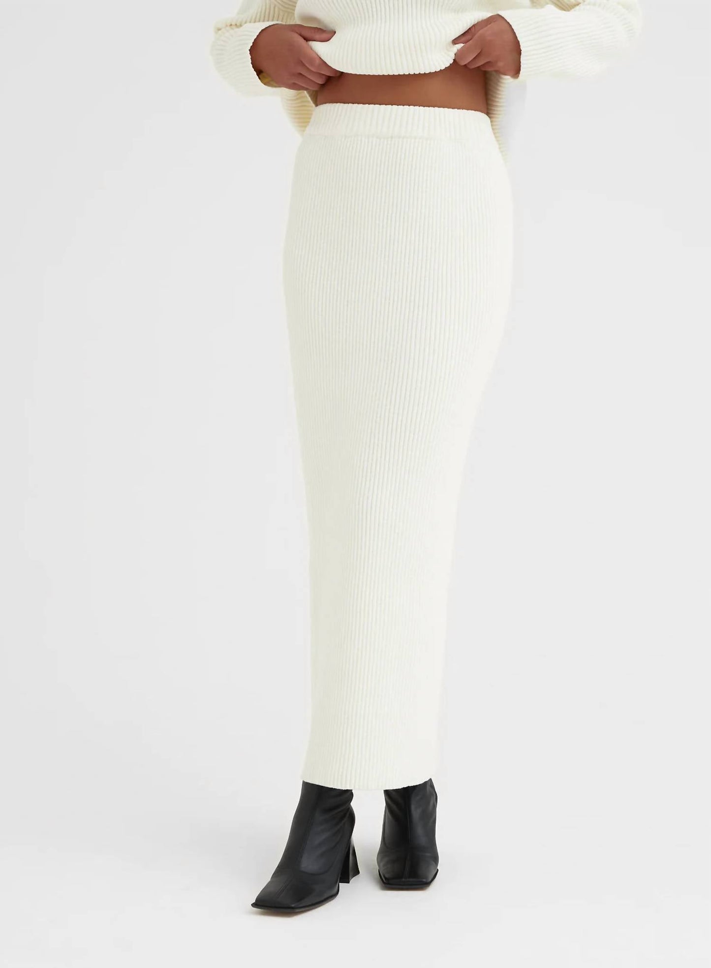 4Th & Reckless - Women's Knitted Maxi Skirt