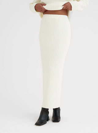 4Th & Reckless - Women's Knitted Maxi Skirt