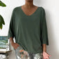 Cocco Bello - Women's Fine Knit Bat Sleeve Sweater