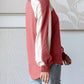 7Th Ray - Cabel Knit Top With Lace Detail