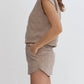 Entro - Quilted Sleeveless Top