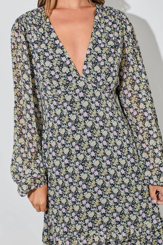 Baevely By Wellmade - Brynlee Floral Maxi Dress