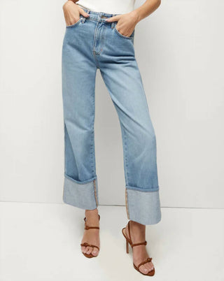 Veronica Beard - DYLAN HIGH RISE STRAIGHT LEG JEANS