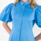 Thml - Puff Sleeve Button Up Dress