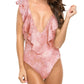 Blue Life - Flutter Deep V-neck One Piece