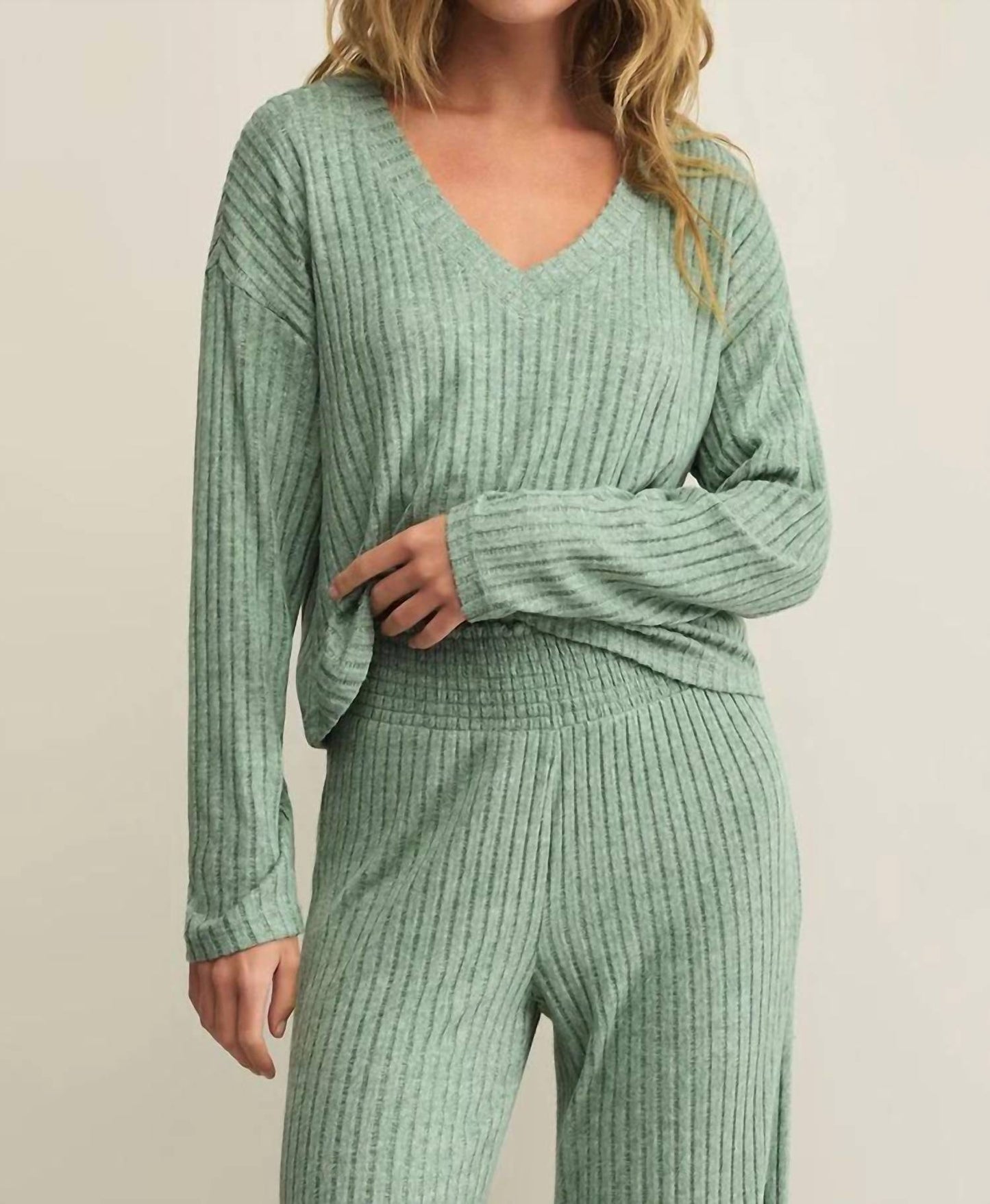 Z Supply - Valentina Long Sleeve Lounge Top