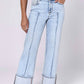 Dear John Denim - Holly High Rise Cuffed Straight Jean
