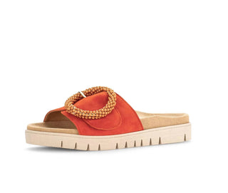 Gabor - Women’s 745 Suede Mule Style Sandal