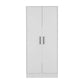 Canaan 2-Piece Bedroom Set, Armoire + Dresser, White