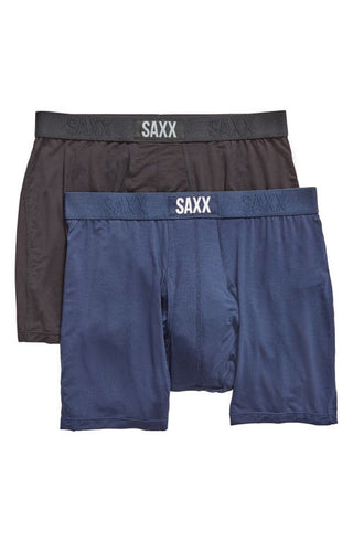 [Saxx Mens Ultra Super Soft Boxer Briefs - Pack of 2]