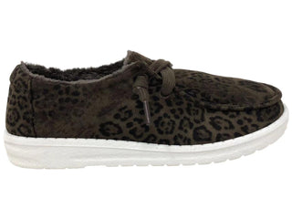 Gypsy Jazz - Kid's "Lil Bonny" Leopard Slip-on Shoes