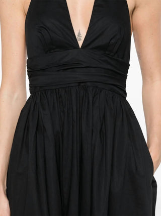 Matteau - Plunge Halter Dress