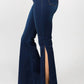 American Bazi - Chic Side Slit Flare Jeans