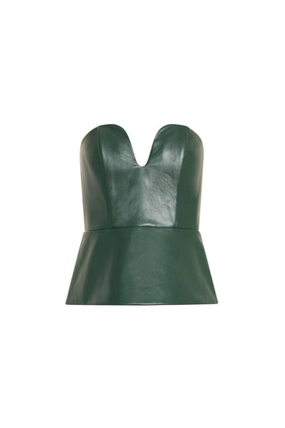 Amanda Uprichard - Juno Leather Top