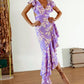 Little Secret Of Mine - Women's Ruffled Maxi Dress