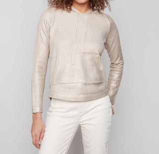 Charlie B - Plush Knit Hoodie Sweater