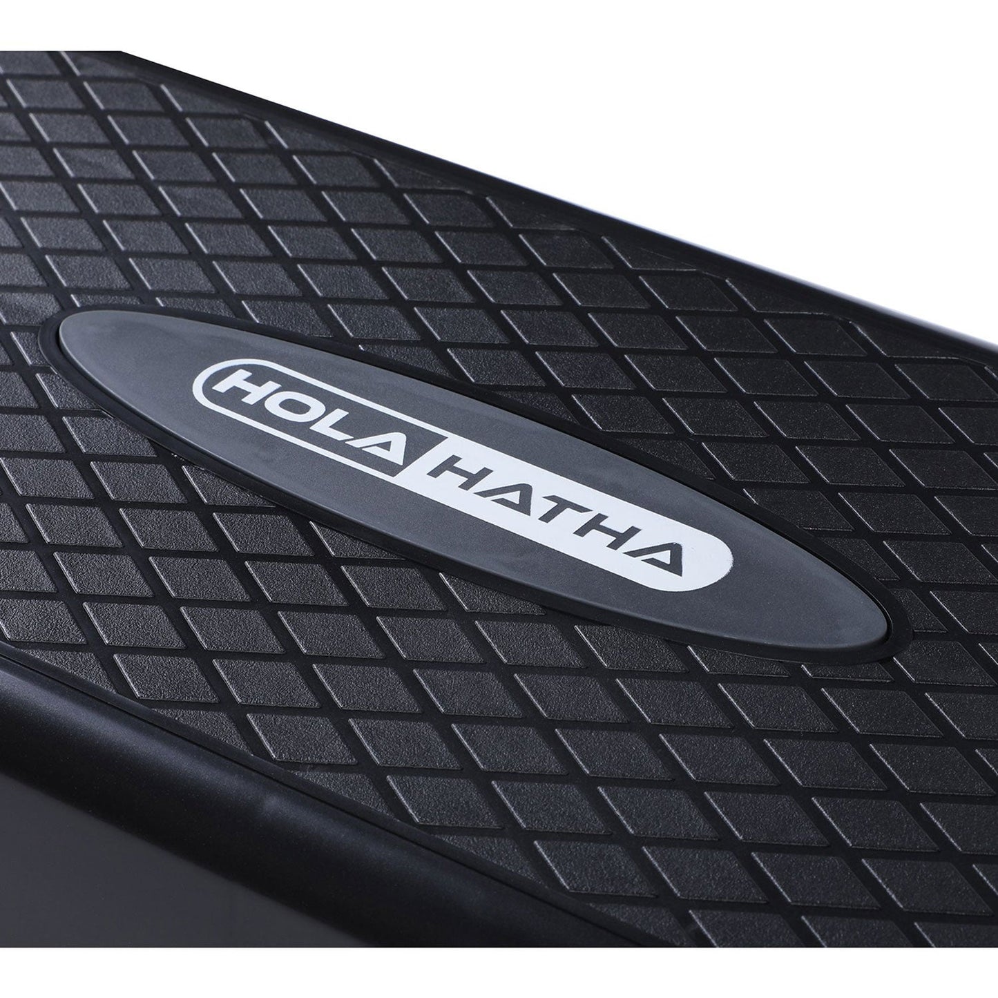 HolaHatha Aerobic Step Platform Exercise Fitness Equipment w/ Adjustable Height