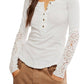 Free People - Our Song Henley Cuff Top