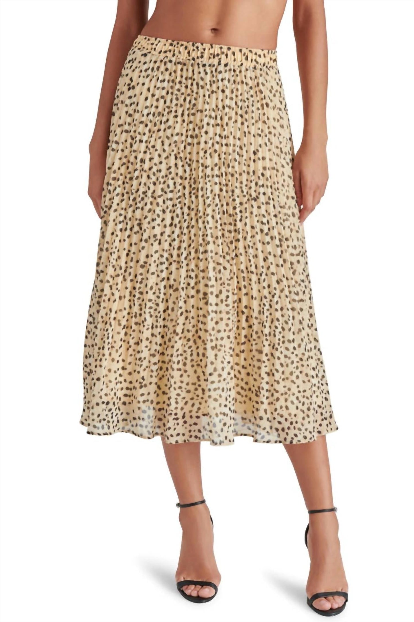 Steve Madden - Raina Animal Print Midi Skirt
