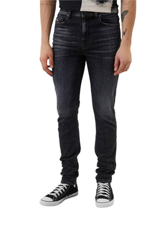 Diesel - D-amny Washed Skinny Fit Stretch Jeans Denim