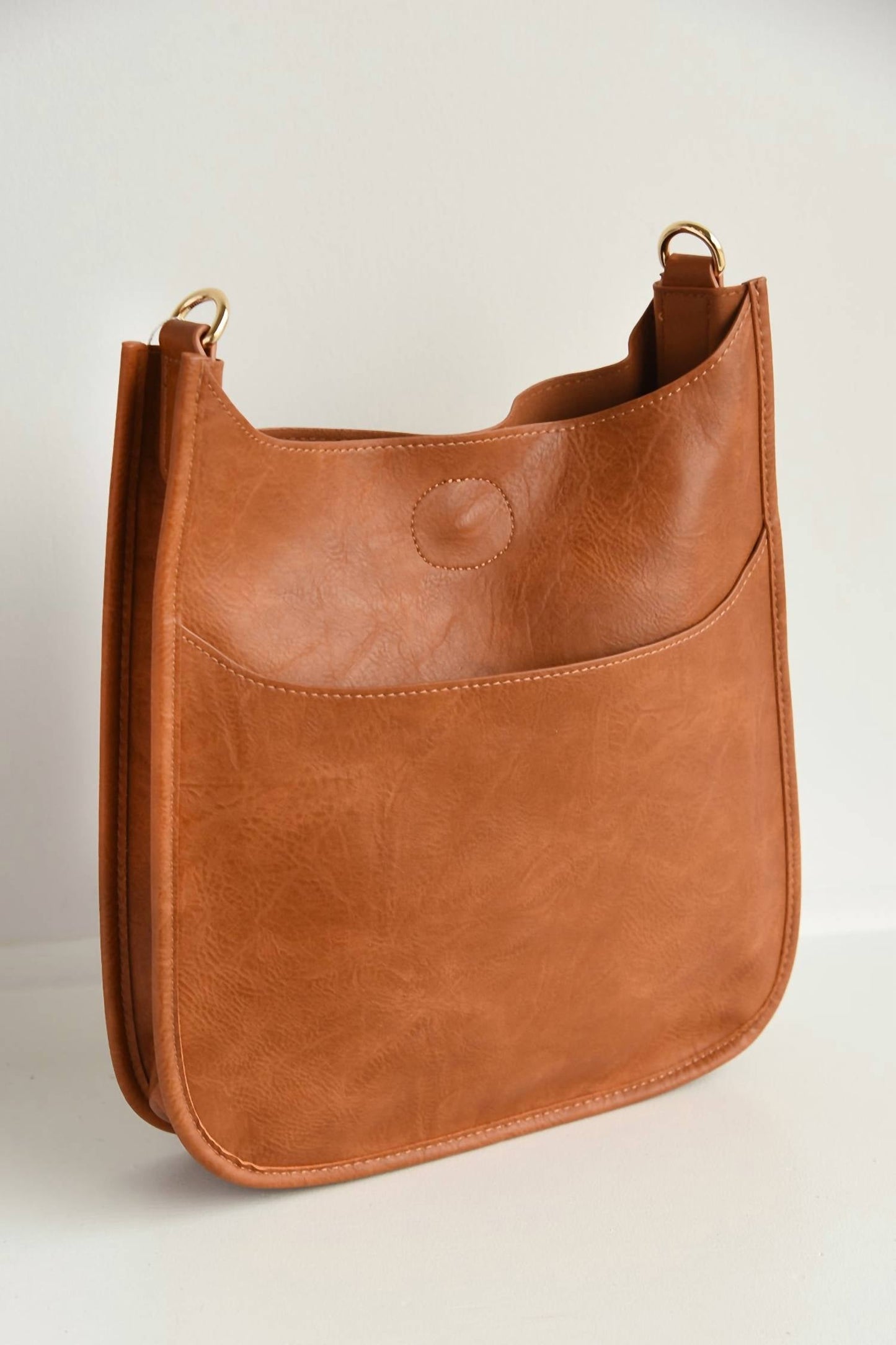 Ahdorned - Women's Soft Faux Leather Classic Messenger Bag