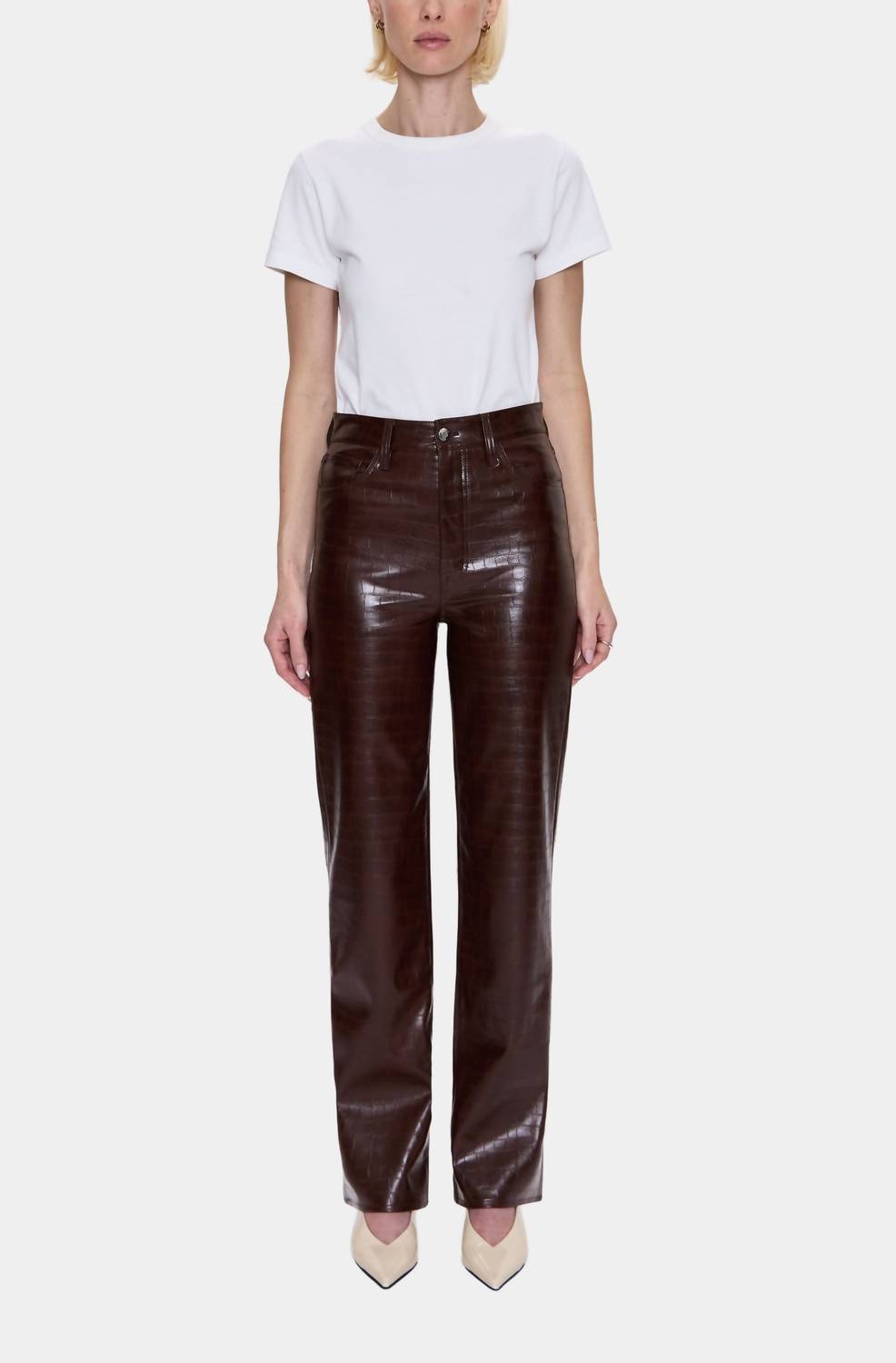 Pistola - Cassie High Rise Straight Leg Jeans