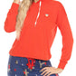 Pj Salvage - Women's Retro Heart Long Sleeve Hoodie