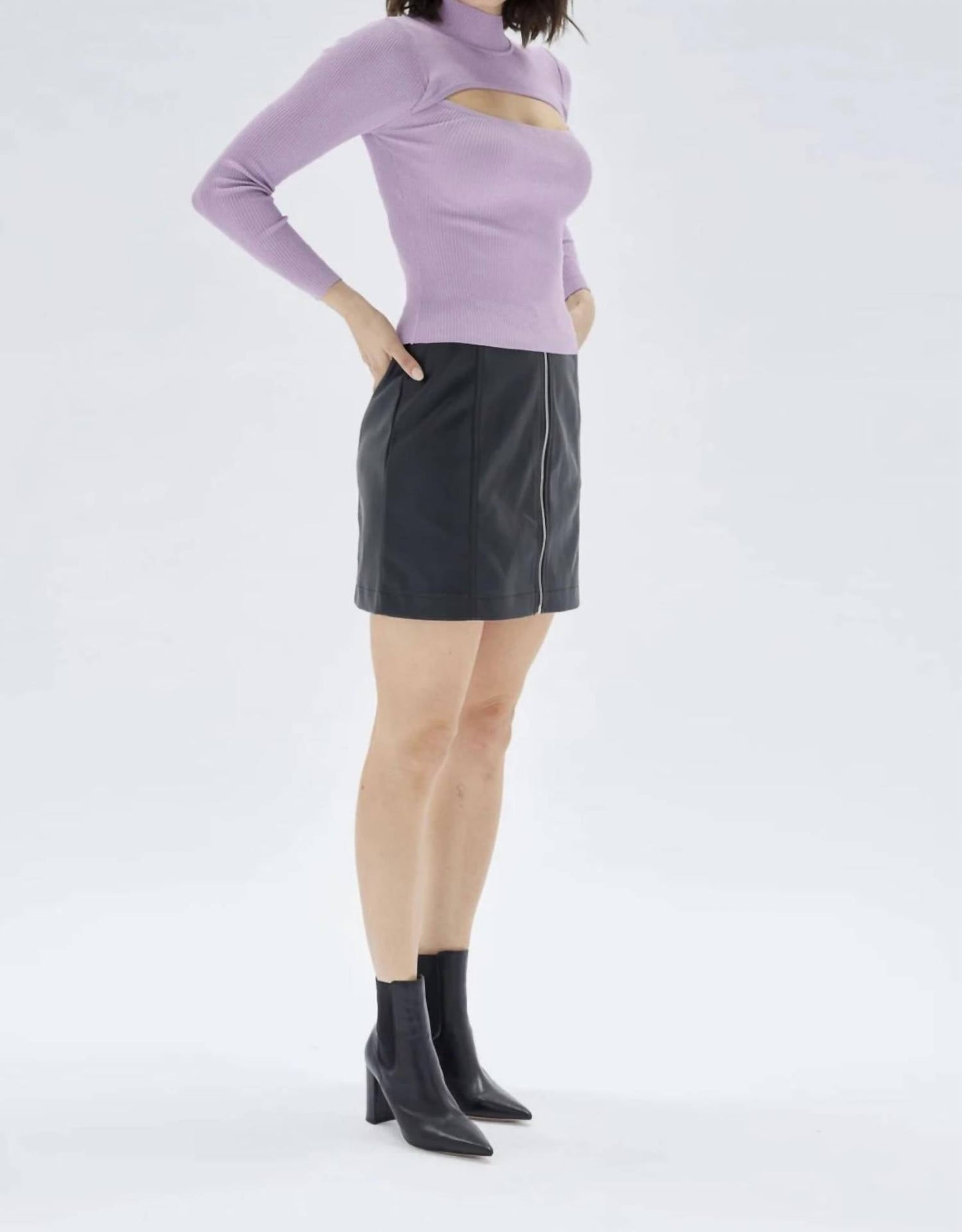 Minkpink - The Tinghir Cut Out Knit Top