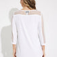 Joseph Ribkoff - Button Detail High-low Hem Top