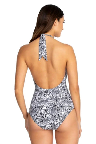 Johnny Was - Spring Halter Embroidered One-Piece