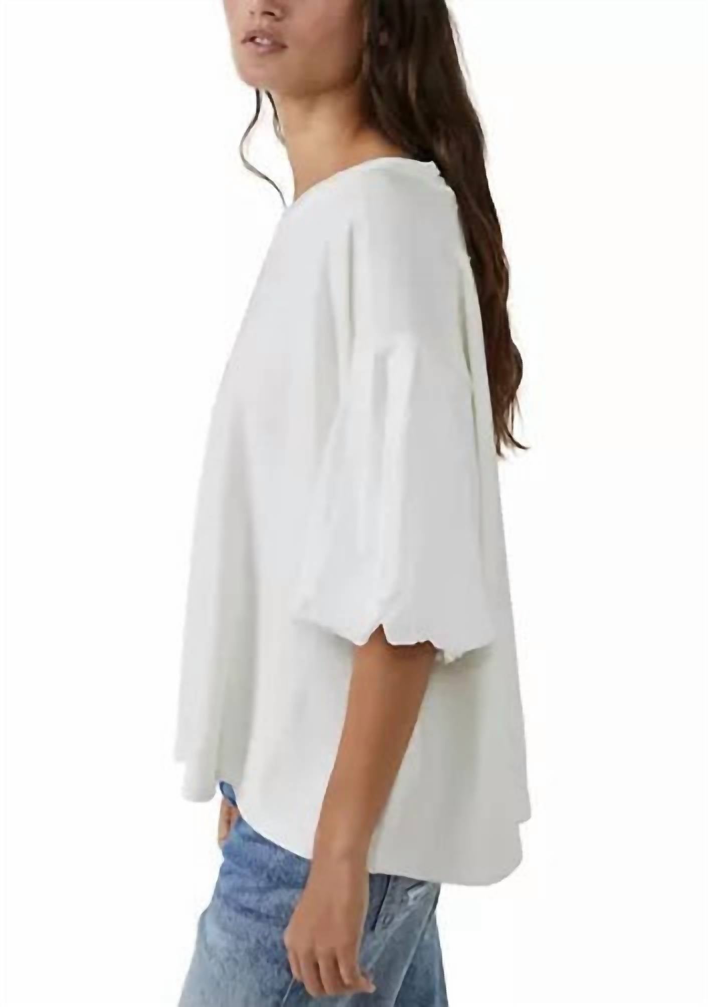 Free People - Oversized Blossom Tee