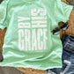 Comfort Colors - By His Grace Tee