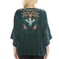 Johnny Was - VELVET KAFTAN BLOUSE SISA
