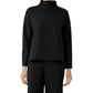Eileen Fisher - Women's Funnel Neck Long Sleeve Top