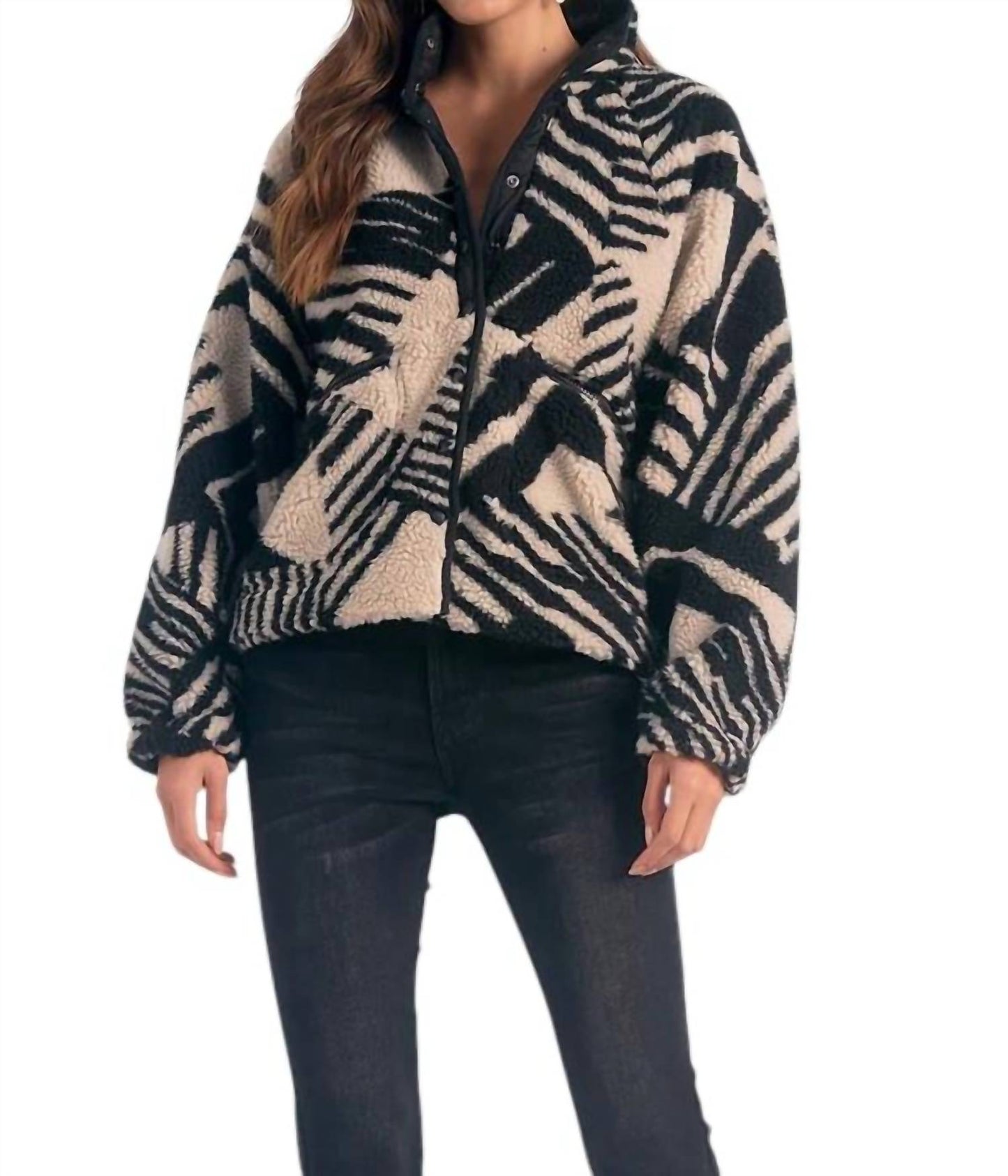 Elan - Ember Sherpa Coat