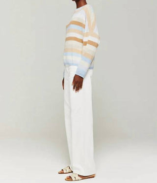 Brodie Cashmere - Doris Stripe Cashmere Sweater