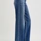Risen - High Rise Tummy Control Wide Baggy Jeans