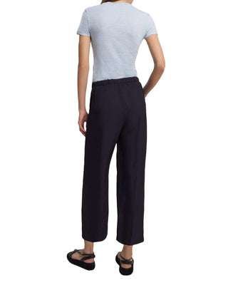 Theory - WIDE CROP PANT IN WASHED TWILL